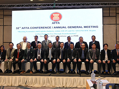 ASEAN Federation of Forwarders Association (AFFA) – 32nd Conference and Annual General Meeting – December 09 – 11, 2022 held at Lao PDR